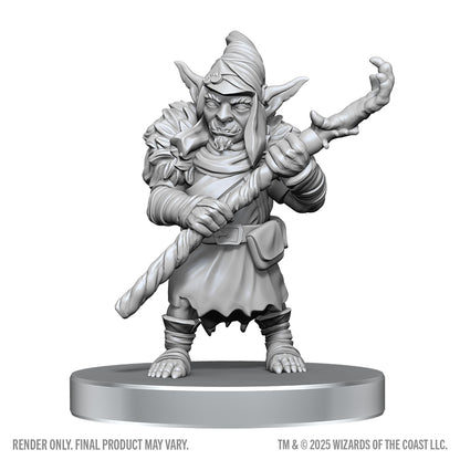 D&D Nolzur’s Marvelous Miniatures: W28 Bugbear Stalker & Goblin Hexer