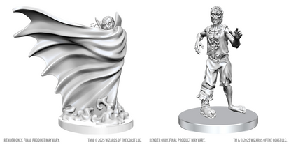 D&D Nolzur’s Marvelous Miniatures: W28 Classic Vampire & Classic Zombie