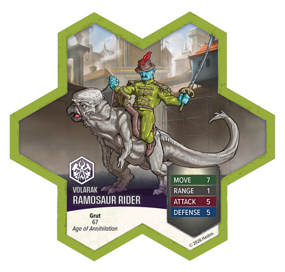 Heroscape: Chain Gruts and Ramosaur Rider Army Expansion