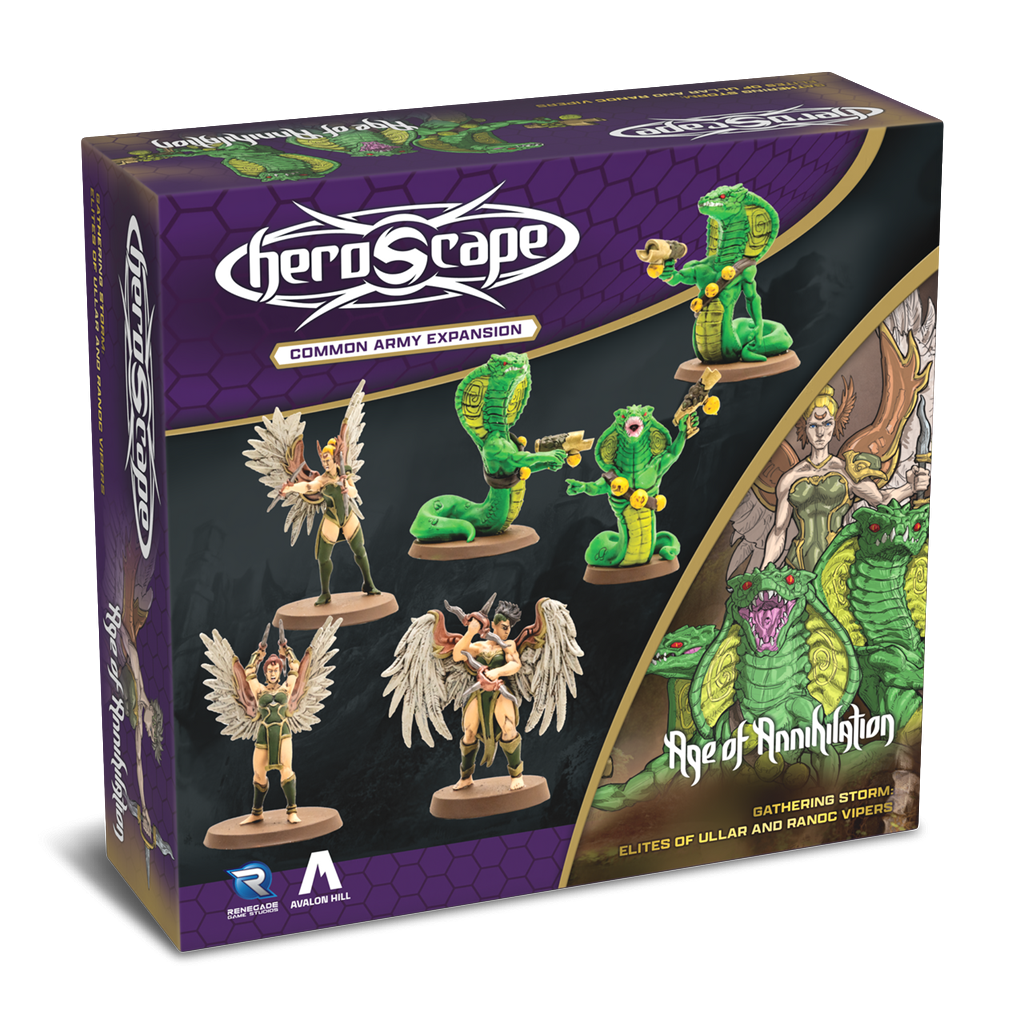 Heroscape: Elites of Ullar and Ranoc Vipers Army Expansion