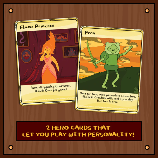 Adventure Time Card Wars: Collector's Pack, Flame Princess vs Fern