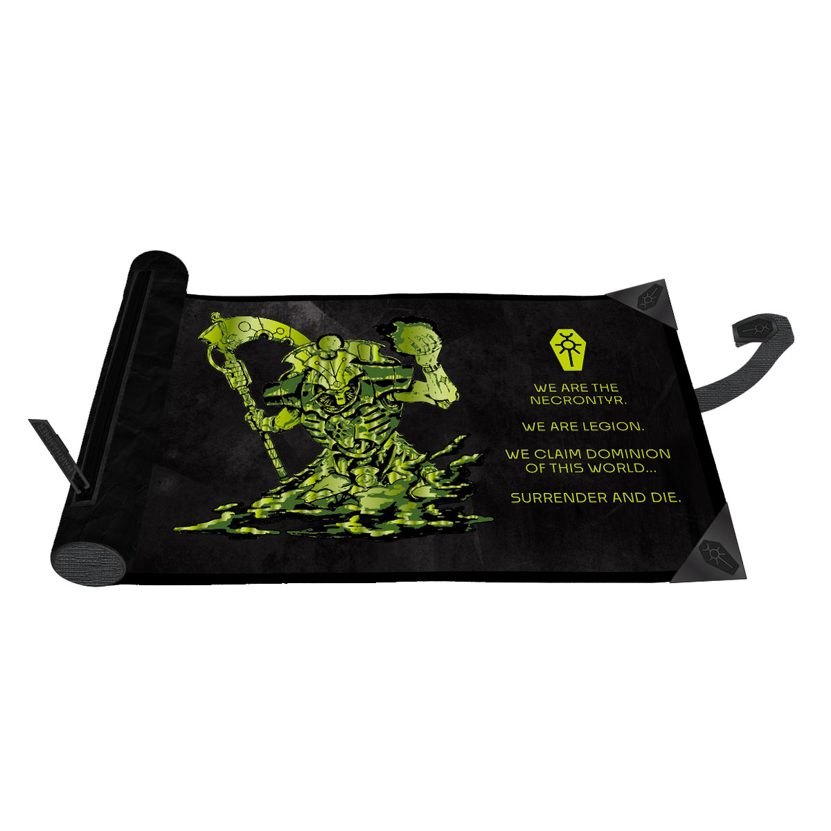 Warhammer 40K Premium Necron empire Dice Scroll