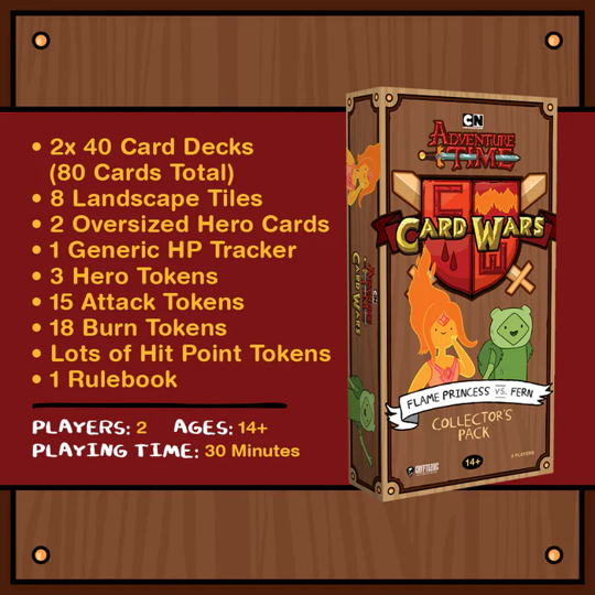 Adventure Time Card Wars: Collector's Pack, Flame Princess vs Fern