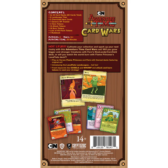 Adventure Time Card Wars: Collector's Pack, Flame Princess vs Fern