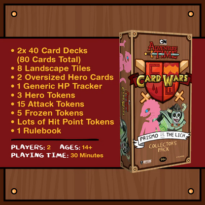 Adventure Time Card Wars: Collector's Pack, Prismo vs The Lich