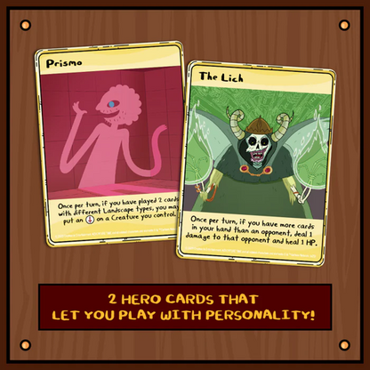 Adventure Time Card Wars: Collector's Pack, Prismo vs The Lich