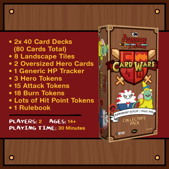 Adventure Time Card Wars: Collector's Pack, Peppermint Butler vs Magic Man
