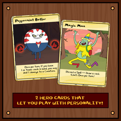Adventure Time Card Wars: Collector's Pack, Peppermint Butler vs Magic Man