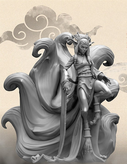 Conquest - Yoroni Kitsune Onmyoji Miniature