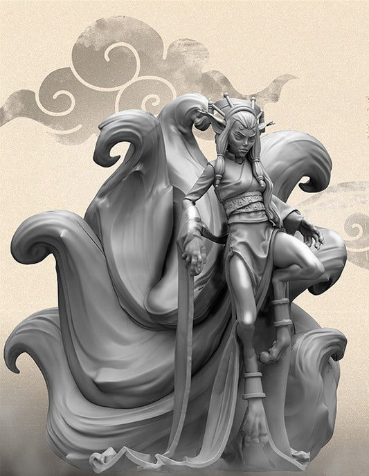 Conquest - Yoroni Kitsune Onmyoji Miniature