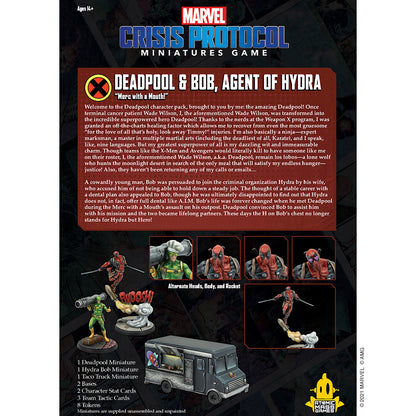 Marvel Crisis Protocol - Deadpool and Bob, Agent of Hydra