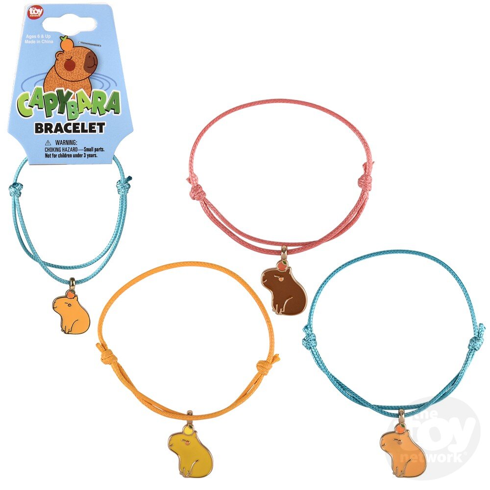 Capybara Cord Bracelet (1)