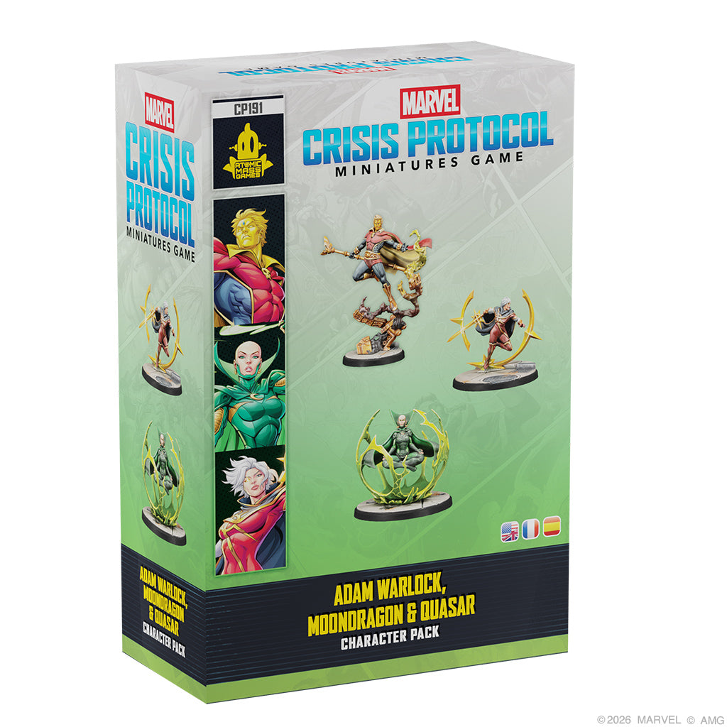 MARVEL Crisis Protocol - Adam Warlock, Moondragon & Quasar