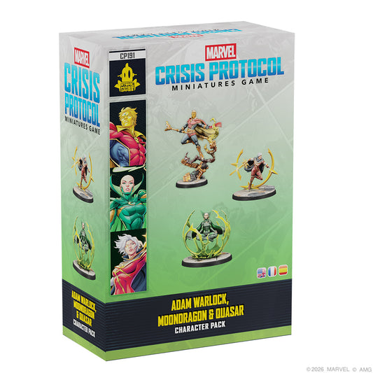 MARVEL Crisis Protocol - Adam Warlock, Moondragon & Quasar