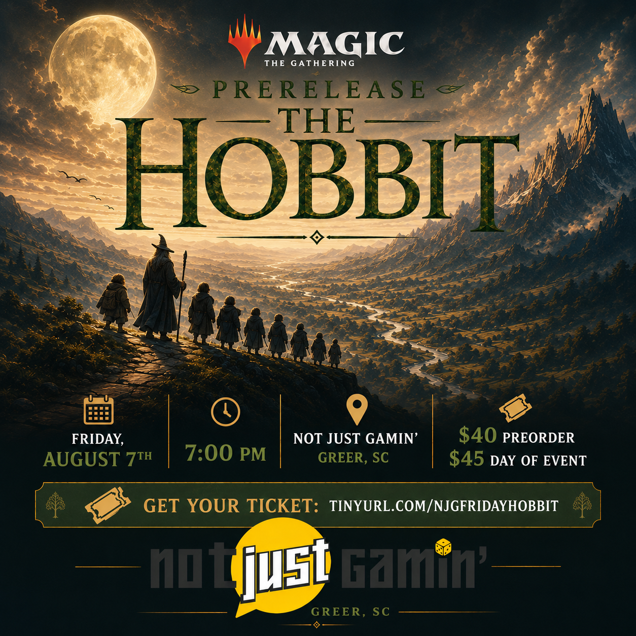 Magic the Gathering, The Hobbit Friday Prerelease
