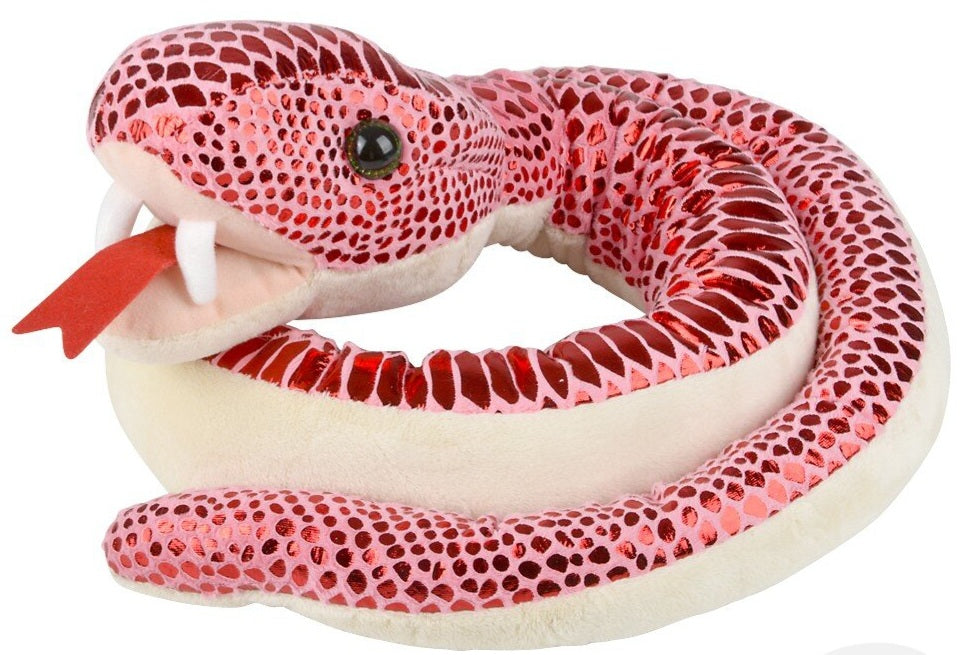 Metallic Plush Snake