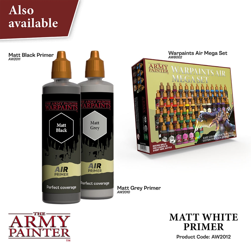 The Army Painter - Air Primer Matt White