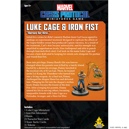 Marvel Crisis Protocol - Luke Cage & Iron Fist