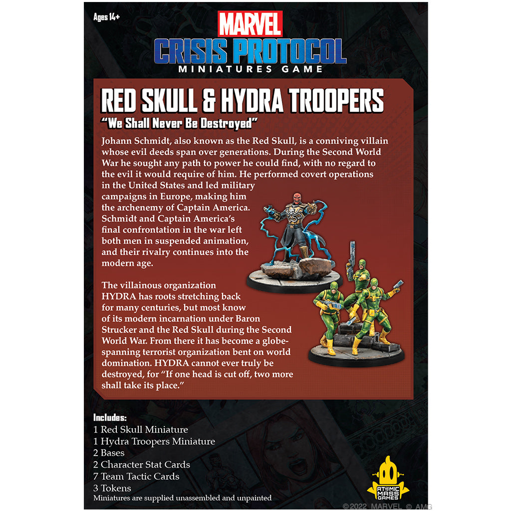 Marvel Crisis Protocol - Red Skull & Hydra Troops