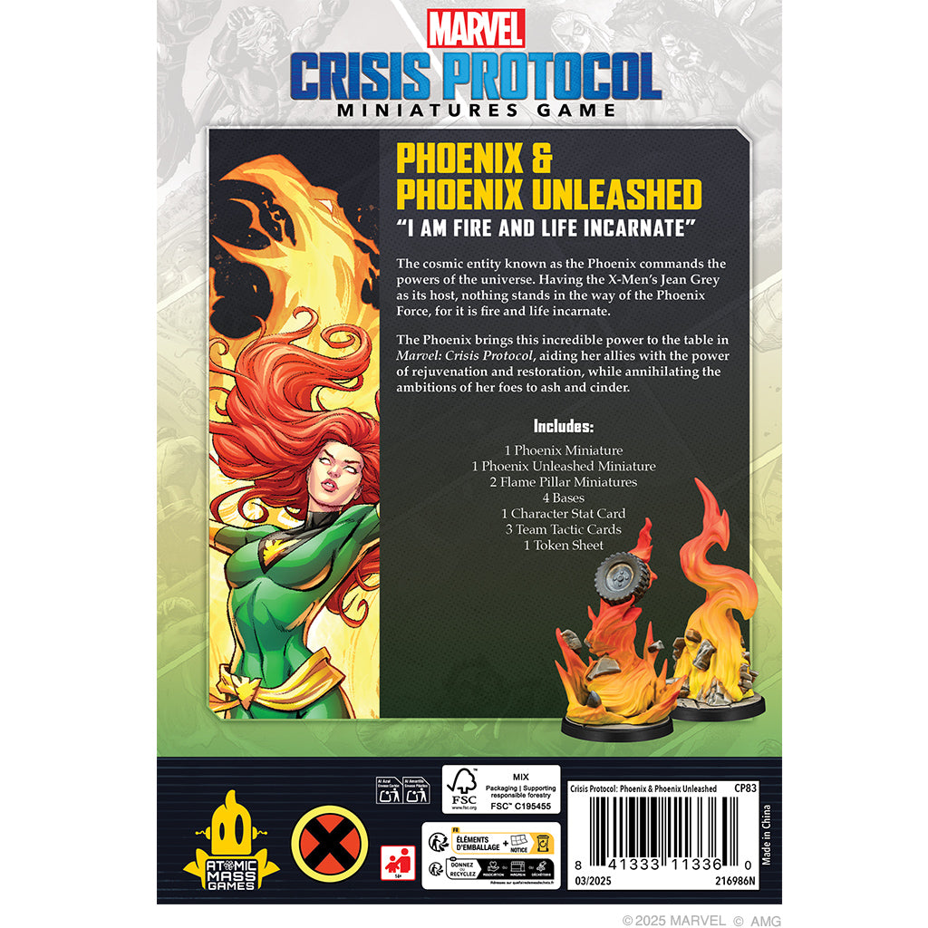 Marvel Crisis Protocol - Phoenix and Phoenix Unleashed