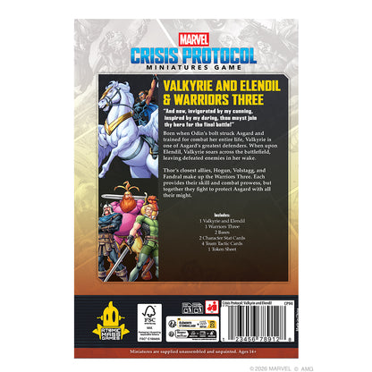 MARVEL Crisis Protocol - Valkyrie and Elendil & Warriors Three