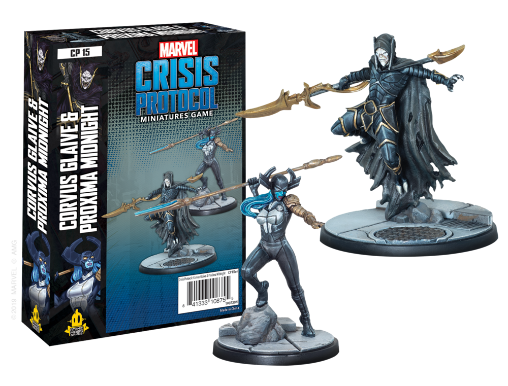Marvel Crisis Protocol - Corvus Glaive & Proxima Midnight
