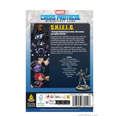 Marvel Crisis Protocol - S.H.I.E.L.D Affiliation Pack
