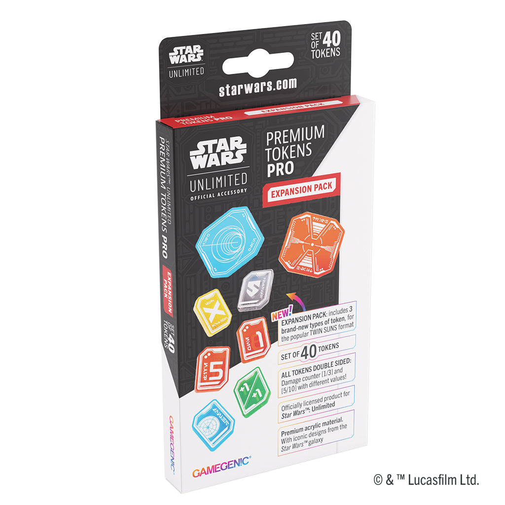 STAR WARS: UNLIMITED PREMIUM TOKENS PRO EXPANSION PACK