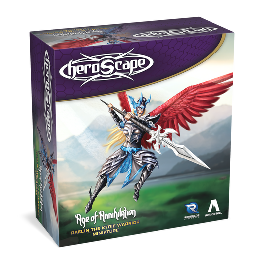 Heroscape: Raelin the Kyrie Warrior (Painted)