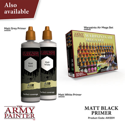The Army Painter - Air Primer Matt Black