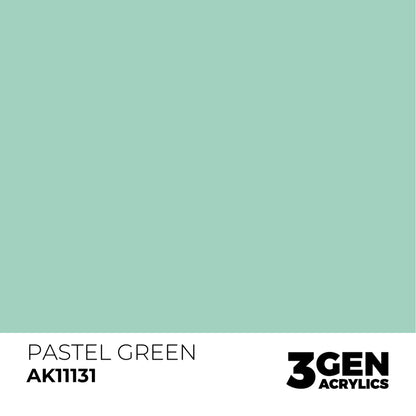 AK Interactive 3G Acrylic Paint: Pastel Green - Pastel