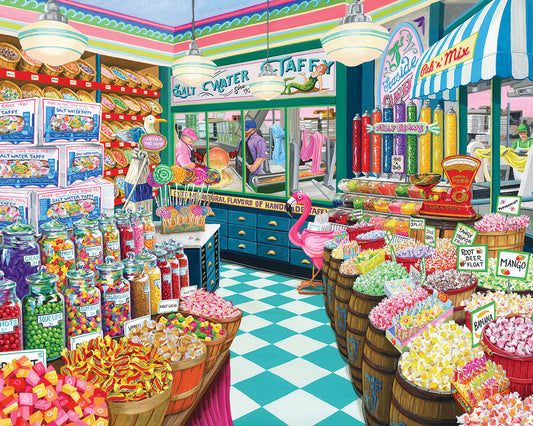 White Mountain Puzzles - Taffy Shop