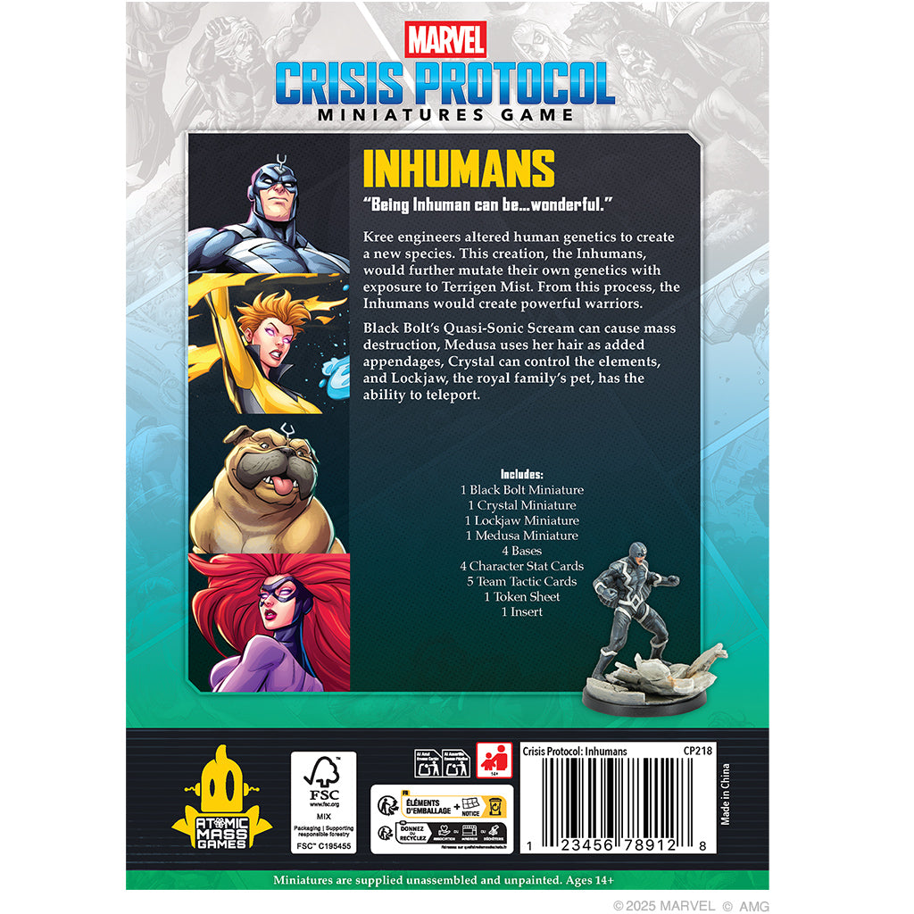MARVEL Crisis Protocol - Inhumans Affiliation Pack