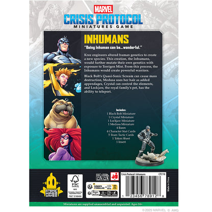 MARVEL Crisis Protocol - Inhumans Affiliation Pack