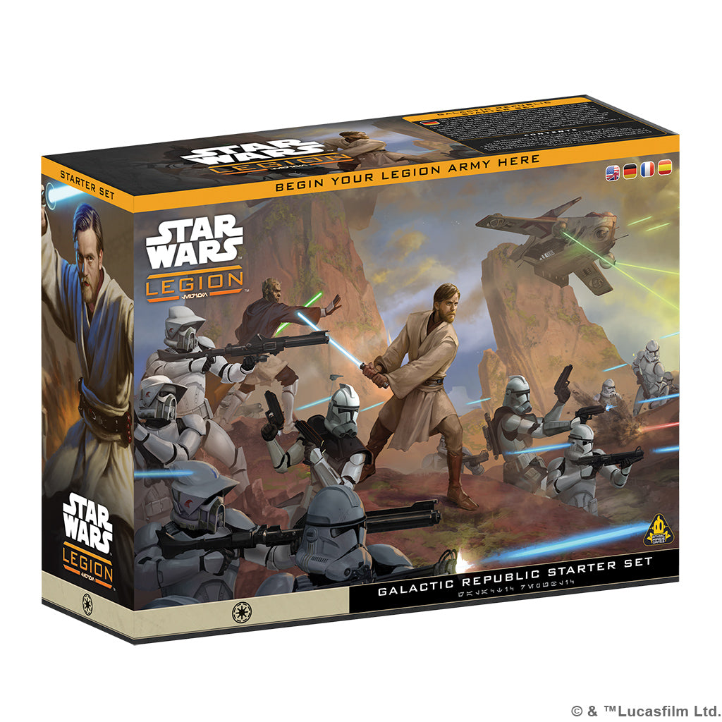 Star Wars Legion – Galactic Republic Starter Set