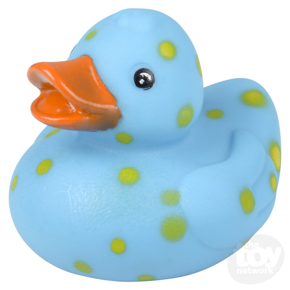 Multicolored Pattern Rubber Duckies