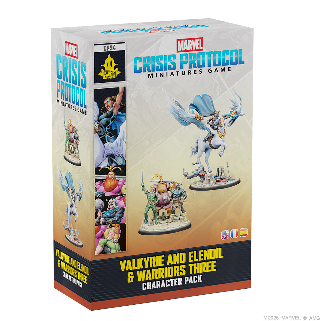 MARVEL Crisis Protocol - Valkyrie and Elendil & Warriors Three