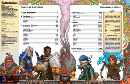 Pathfinder RPG: 2E Impossible Magic Sketch Edition (HC)