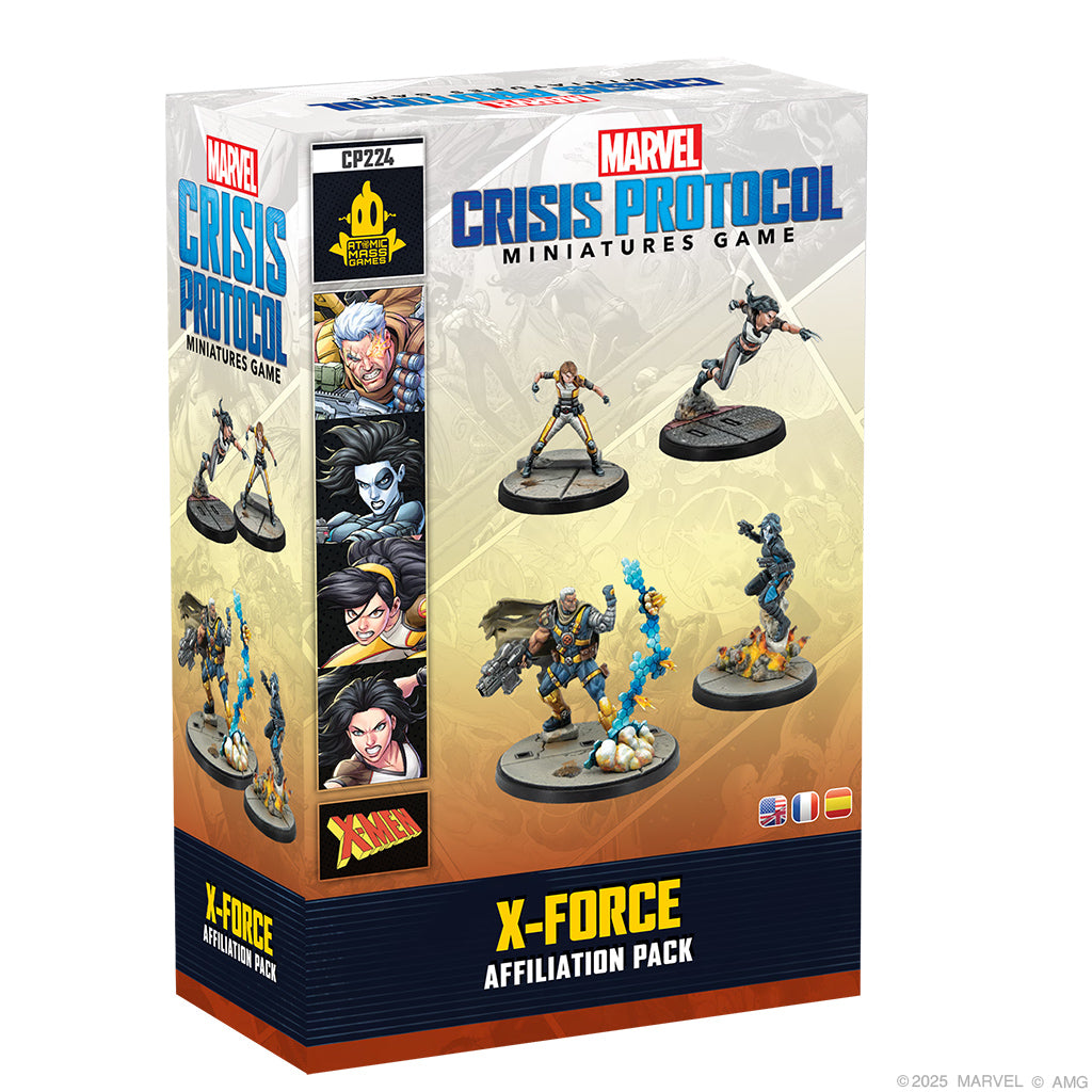 MARVEL Crisis Protocol - X-Force Affiliation Pack