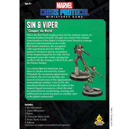 Marvel Crisis Protocol - Sin & Viper