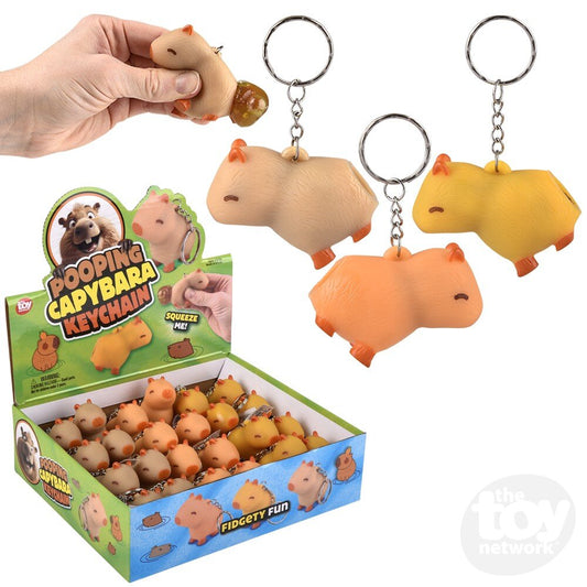 Pooping Capybara Keychain (1)