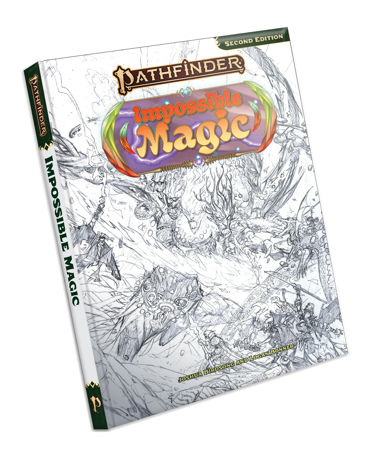 Pathfinder RPG: 2E Impossible Magic Sketch Edition (HC)