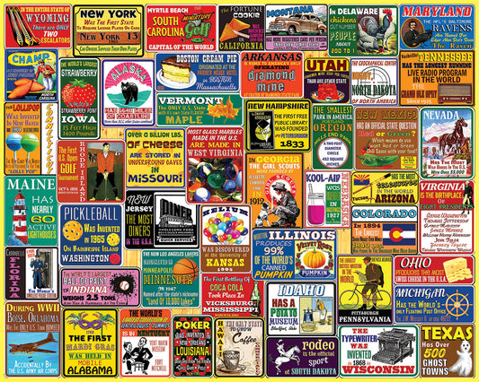 White Mountain Puzzles - State Trivia