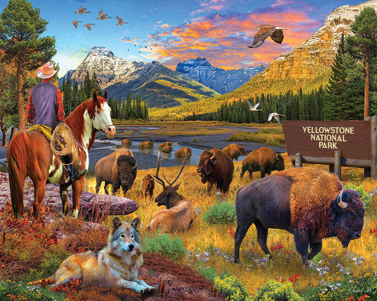 White Mountain Puzzles - Yellowstone