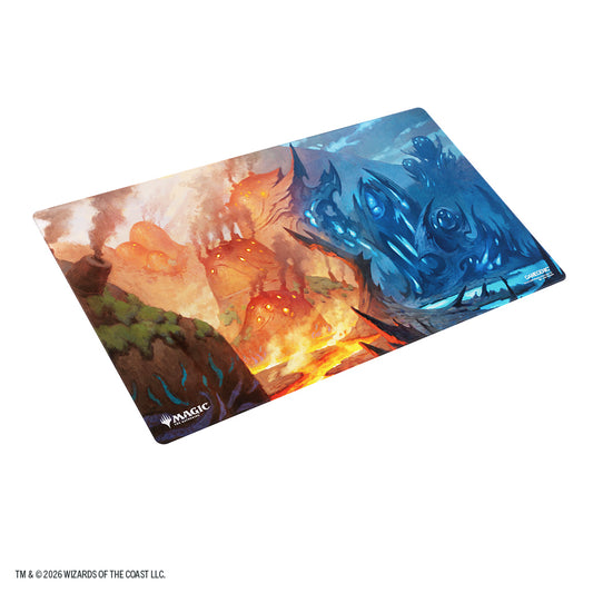 Magic: The Gathering | Lorwyn Prime Shiny Playmat - Steam Vents
