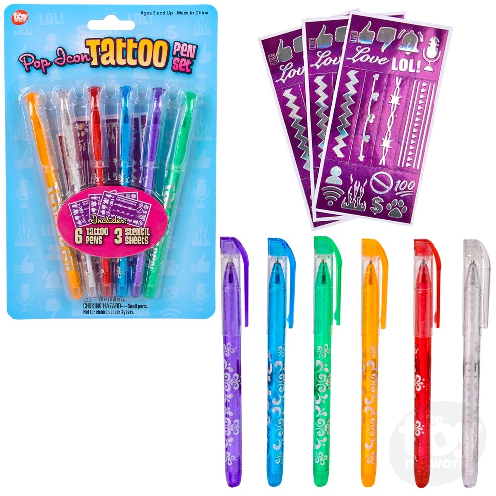 Pop Art Tattoo Pen