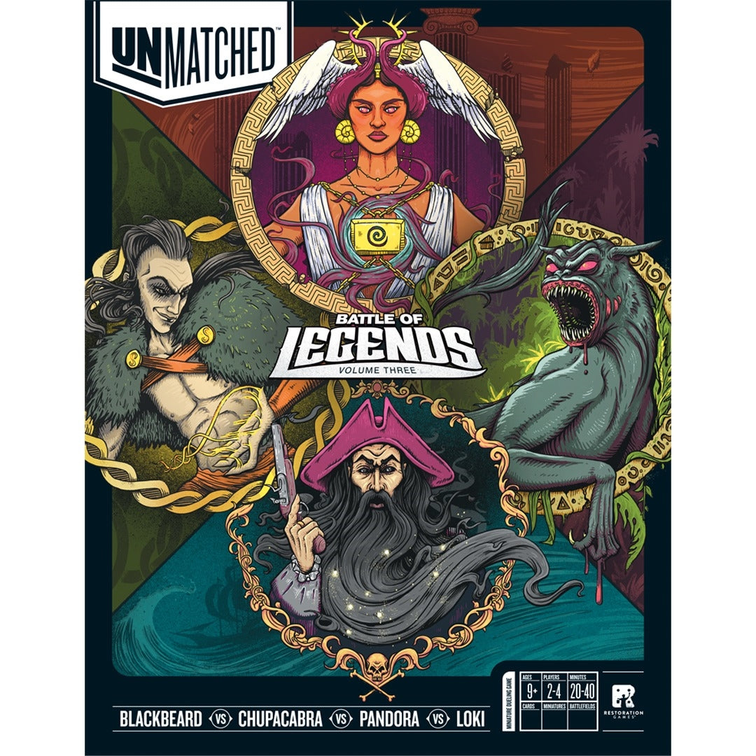 Unmatched: Battle of Legends Volume 3