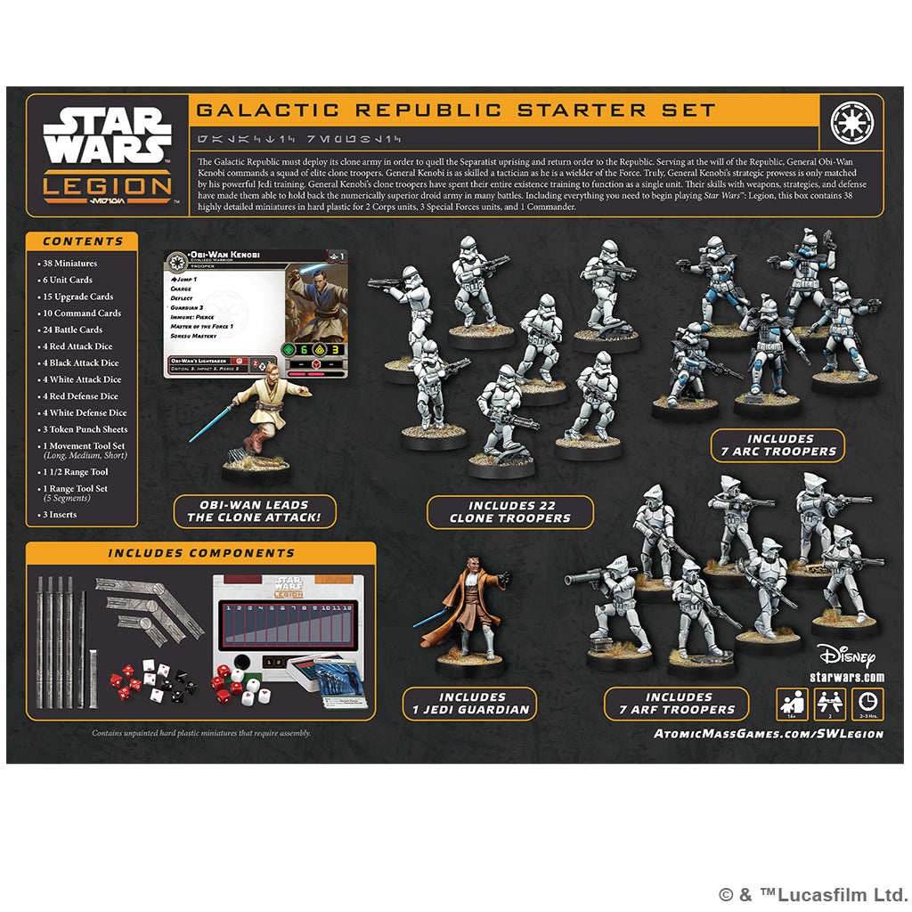 Star Wars Legion – Galactic Republic Starter Set