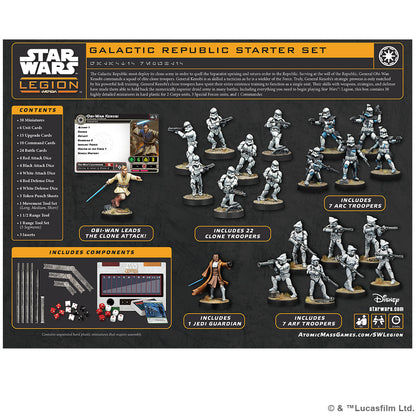 Star Wars Legion – Galactic Republic Starter Set