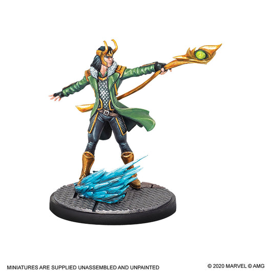 Marvel Crisis Protocol Miniatures Loki & Hela